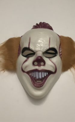 Pennywise Clown Face Mask For Cosplay And Parties Or Casual Use 