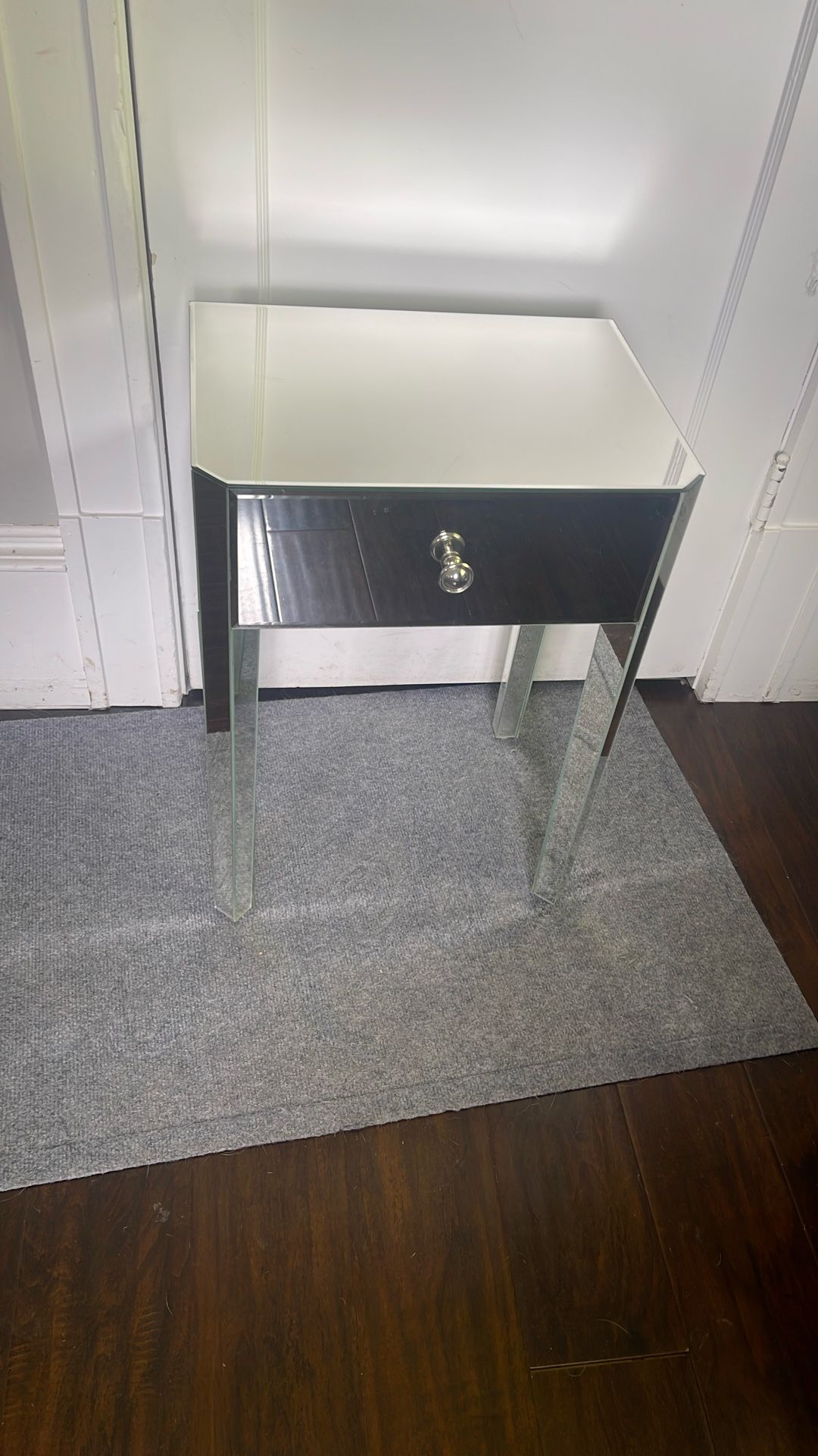 Mirrored Night Stand