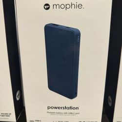 Mophie Power station Portable Battery With USB Type C