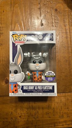 Funko Pop! Bugs Bunny as Fred Flintstone #1259 (SDCC 2023 Toy Tokyo)
