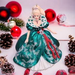 Vtg Hallmark Keepsake Collector’s Series “Holiday Barbie” 1995 New Other .