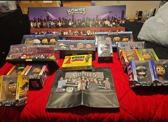 Homies Figures Collection Lot with Accessories