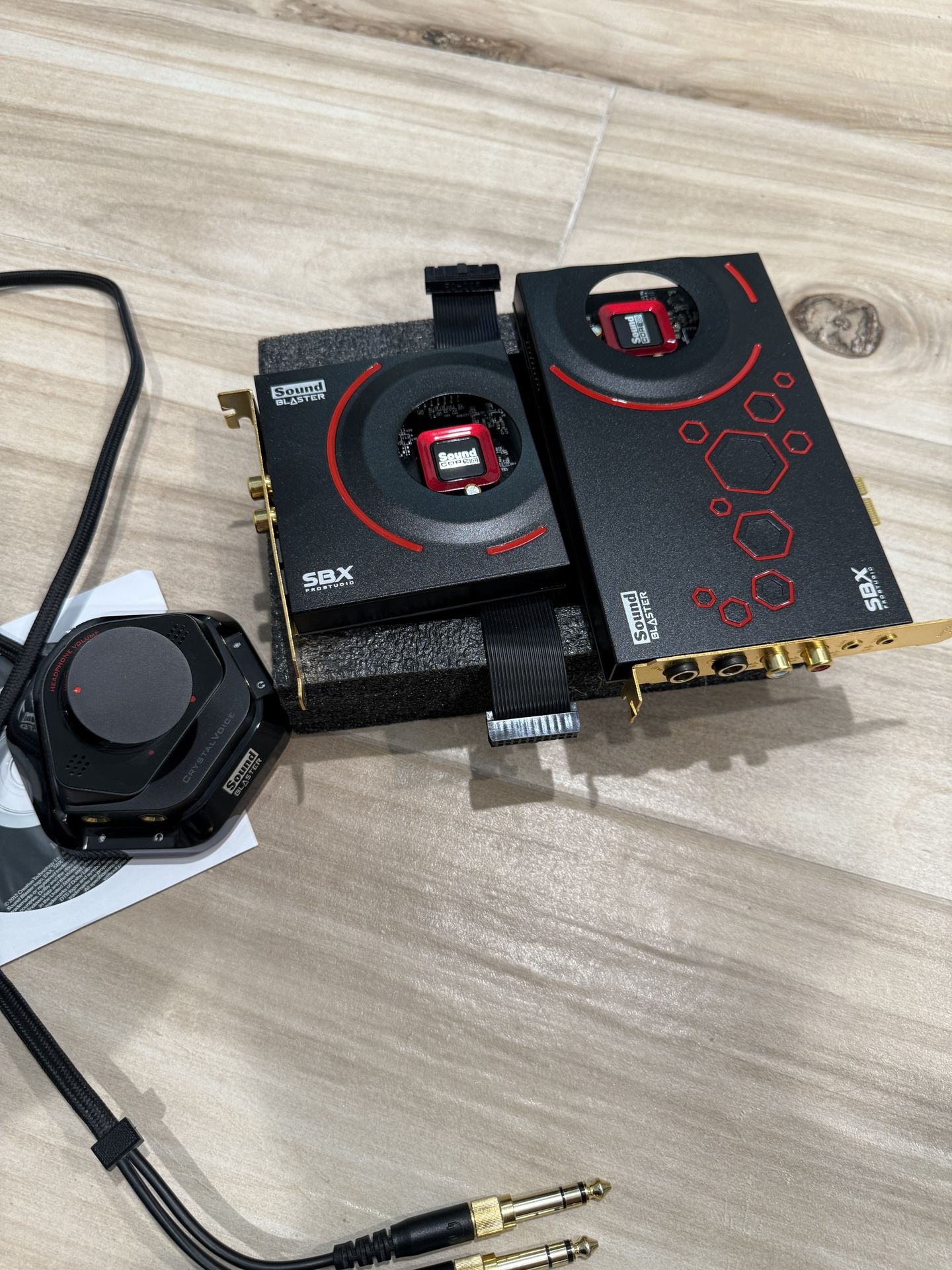 Creative Official PCIe Sound Blaster ZxR Sound Card 24bit/192kH SB-ZXR-R2 MINT