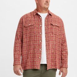 New Levi's Classic Worker Overshirt Men's Size 4XL 