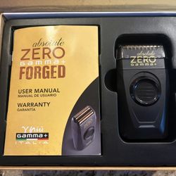 Cordless Shaver :Absolute Zero Gamma Forged New open box