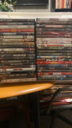 DVD Lot Of 42 Movies