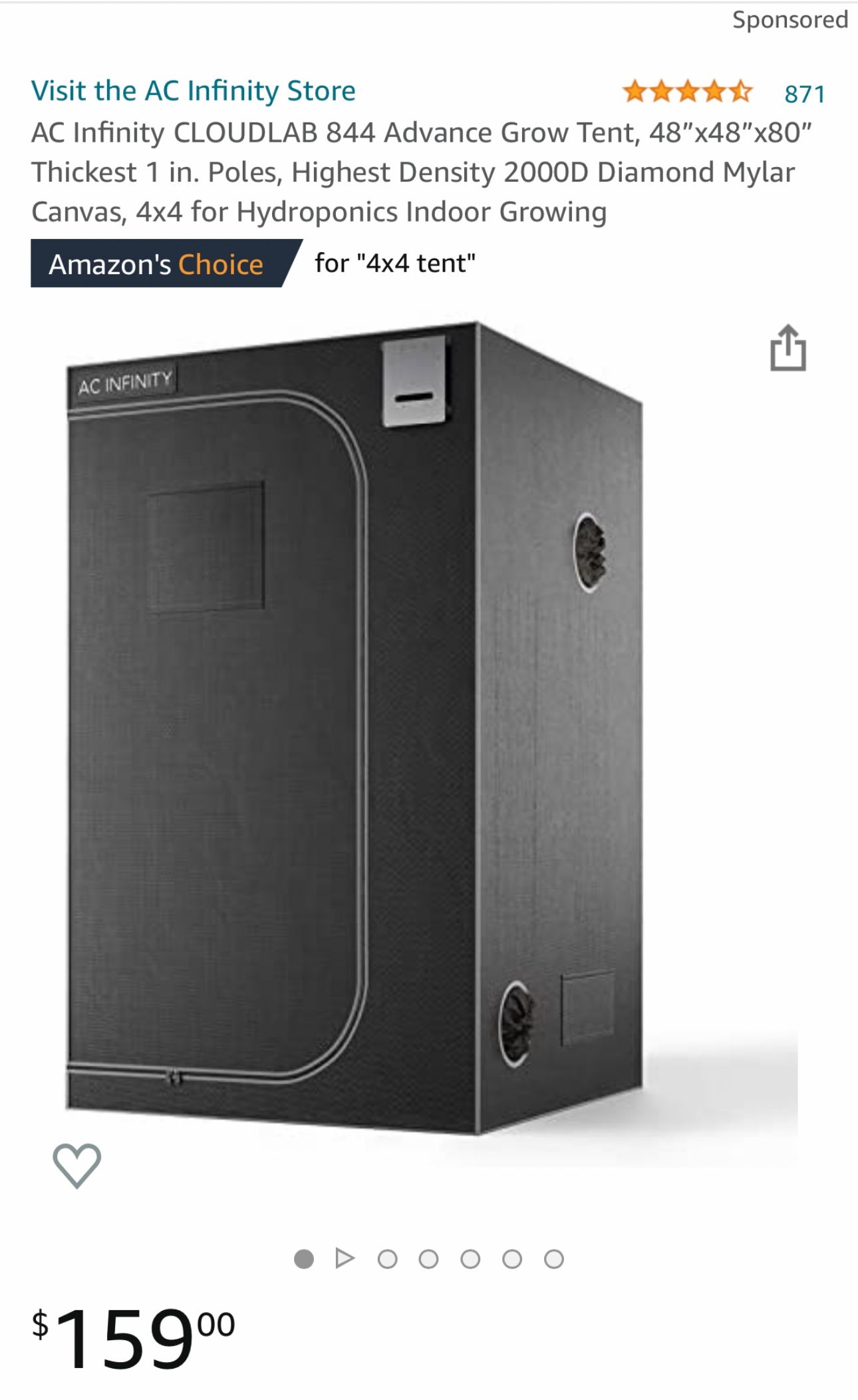 AC Infinity Grow Tent Kit