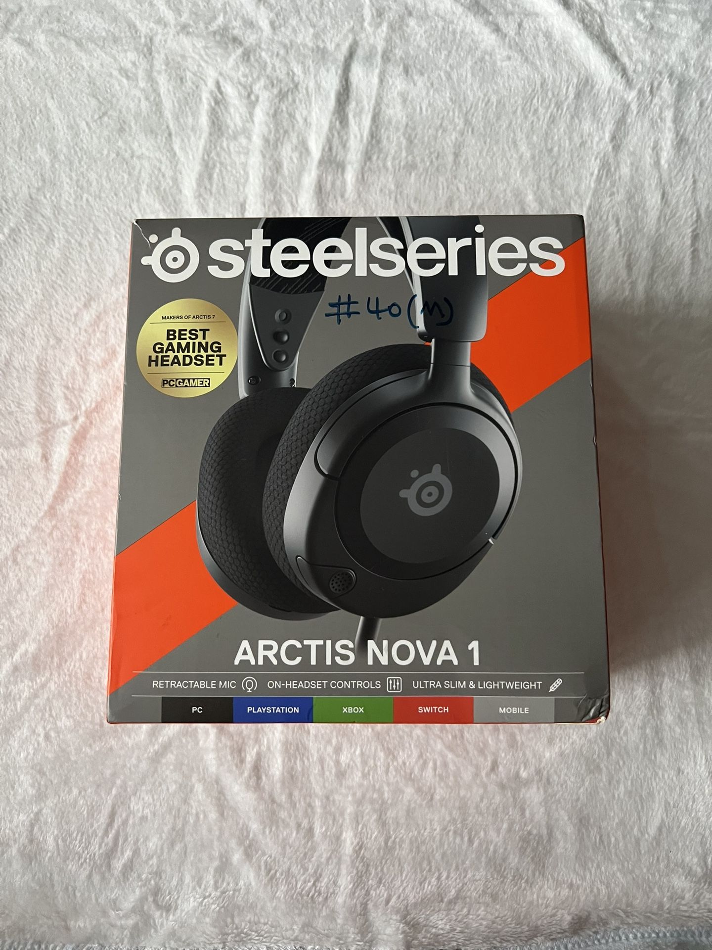 SteelSeries Arctis Nova 1P Multi-System Gaming Wired Headset - Black