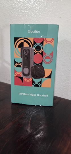 BOIFUN Wireless Video Doorbell Camera 2K HD – Brand New in Box