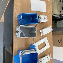 Outlets switches And Face Plates 