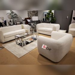 3 Pc livingroom sofa set (sofa + loveseat + chair)
