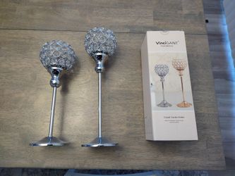 Crystal Candle Holders