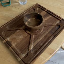 Charcuterie Board/Cake Stand Combo