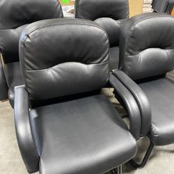 Black Used Chairs Good Condition 