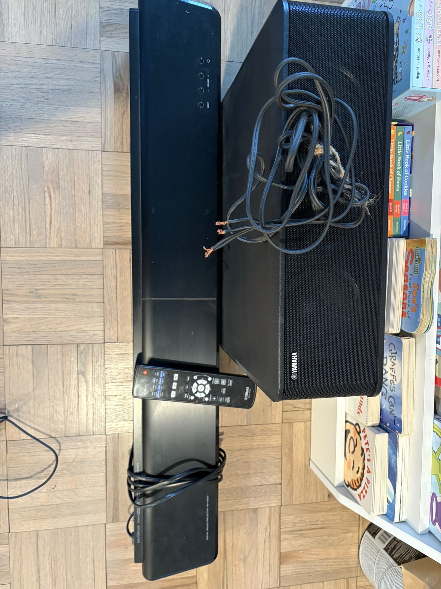 Yamaha Sound Bar, Caavo, Chromecast And Bluetooth Module