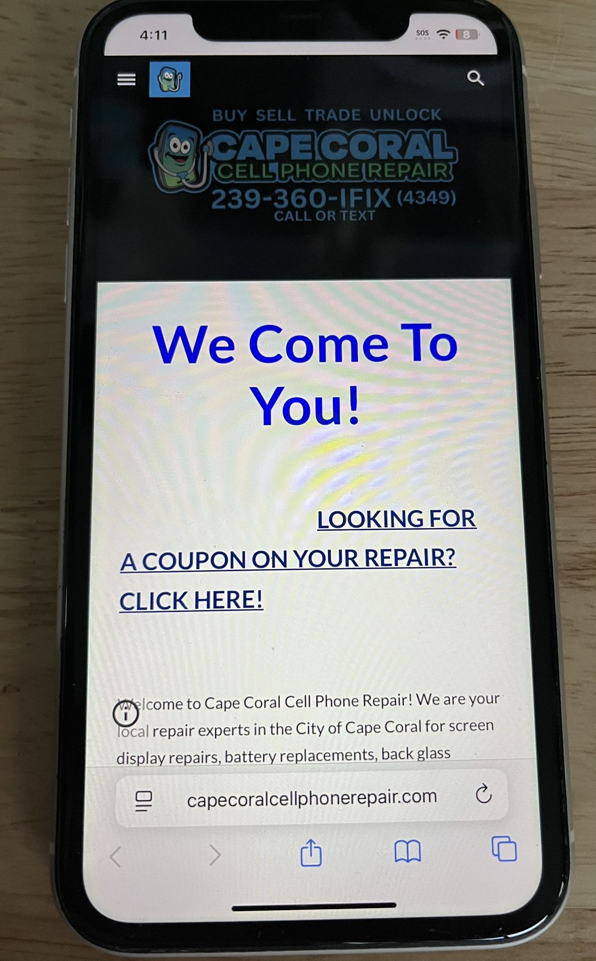 iPhone 11 128GBπ UNLOCKED brand new Battery π