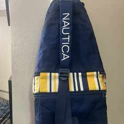 AWESOME NÁUTICA BEACH BAG WITH COOLER  15$ 