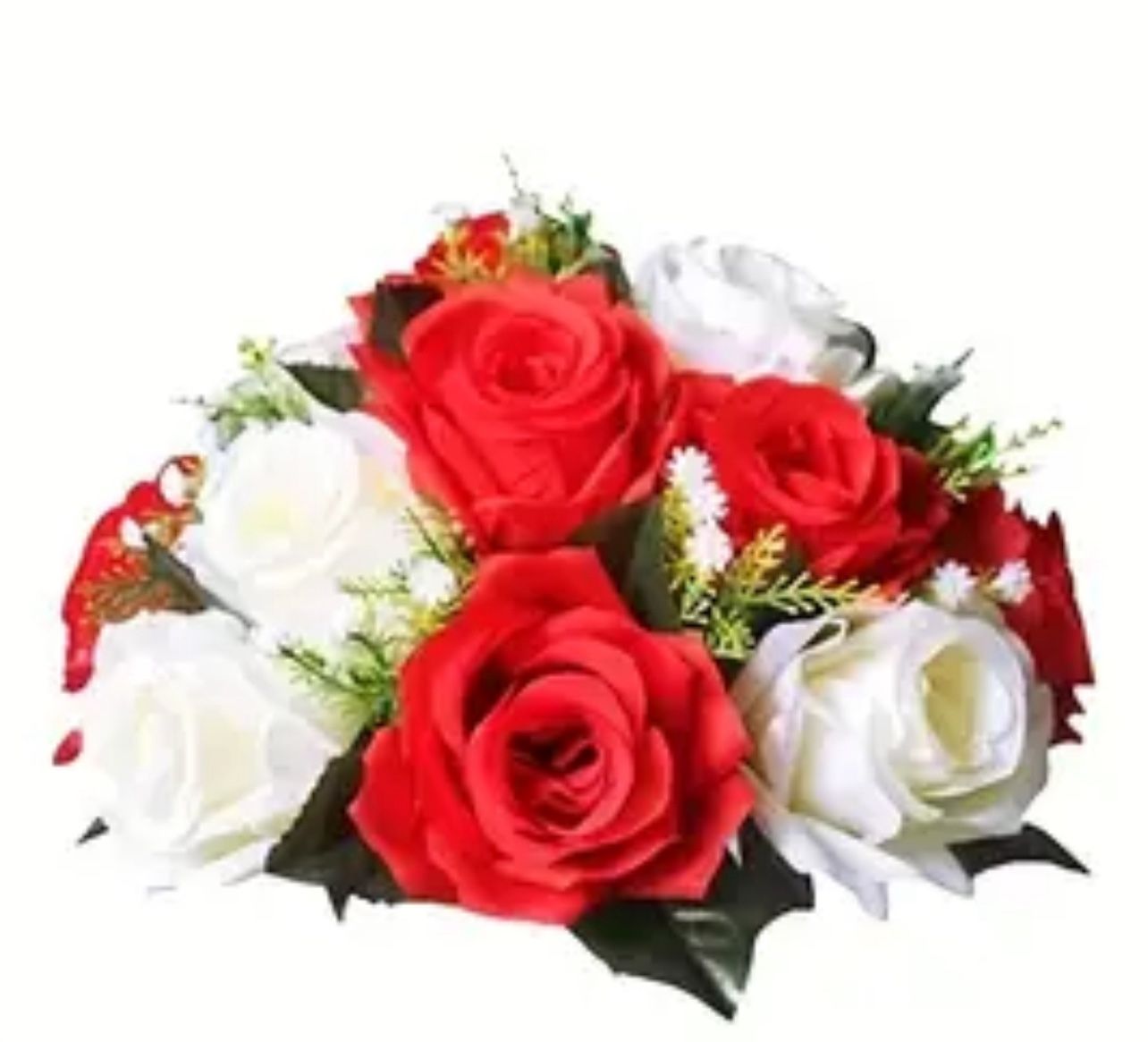 Artificial Flower Center Piece 15 Roses $6 Each New