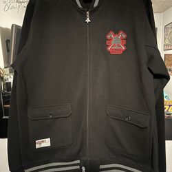 LRG ZIP UP SWEATER