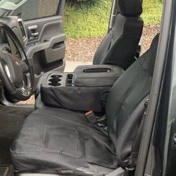 2014-2018 Chevy Silverado Double Cab Seat Covers (waterproof)