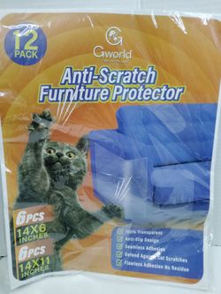Gworld Anti-Scratch Furniture Protector 12-Pack