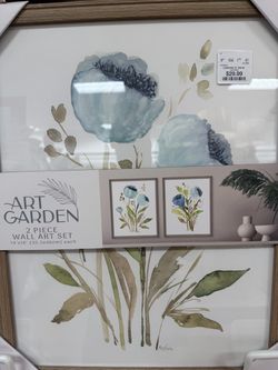 Art Garden 2-Piece Framed Wall Art Set
