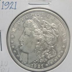 1921 Morgan Silver Dollar 