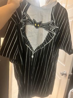 Jack Skellington Shirt With Hoodie