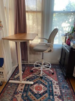 Standing Desk + Office Chair