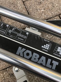 NEW Kobalt Tile Cutter