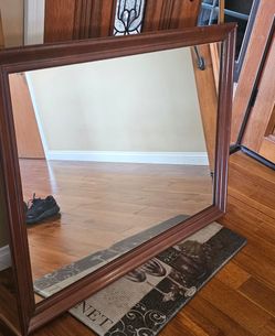 Dresser mirror with attachment if needed