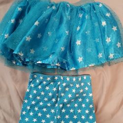 Girls' Wonder Woman tutu skirt Set