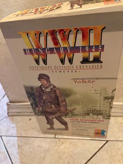 WWII Hungary 1945 Totenkopf Grenadier "Volker" Action Figure