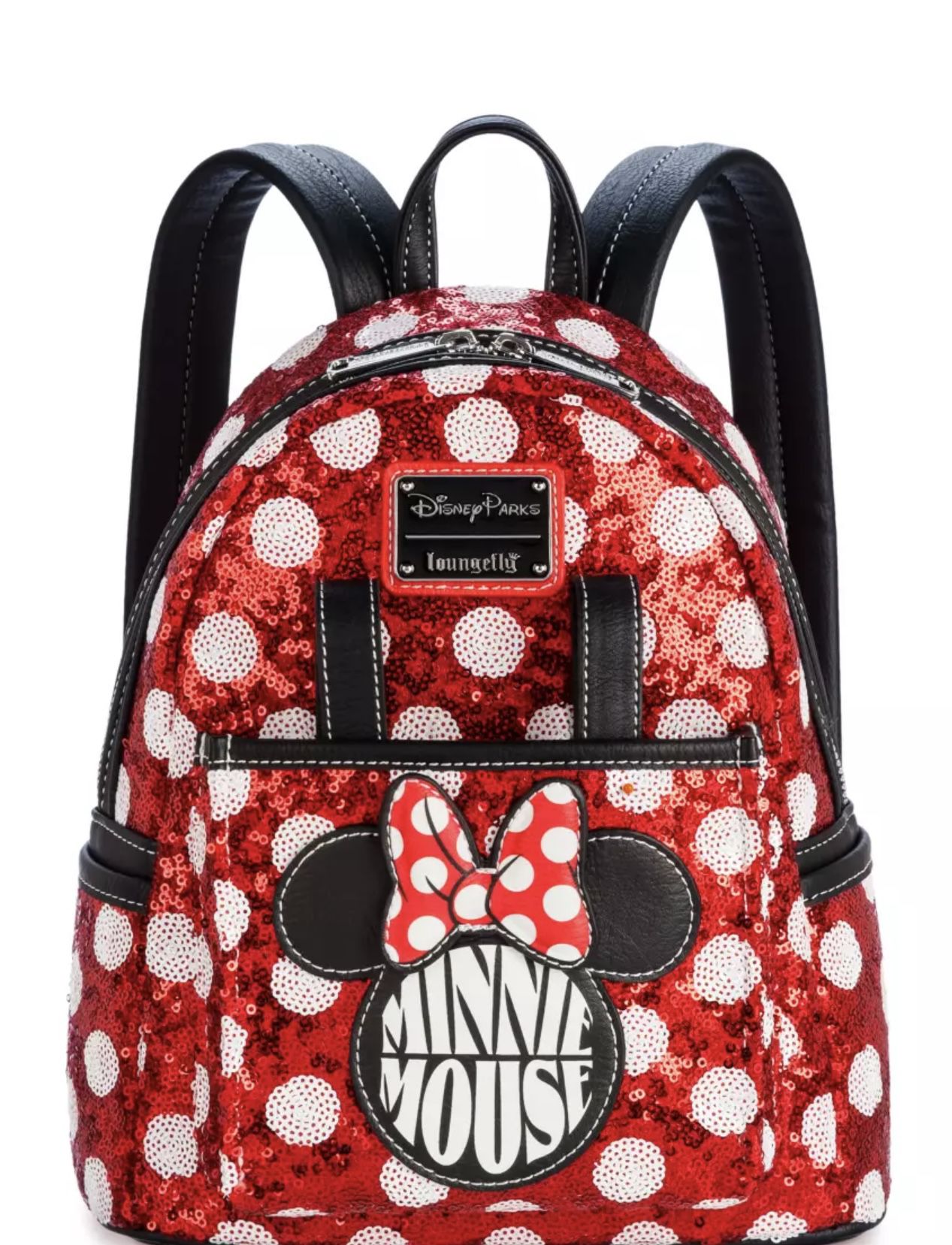 Minnie Mouse Sequin Polka Dot Backpack