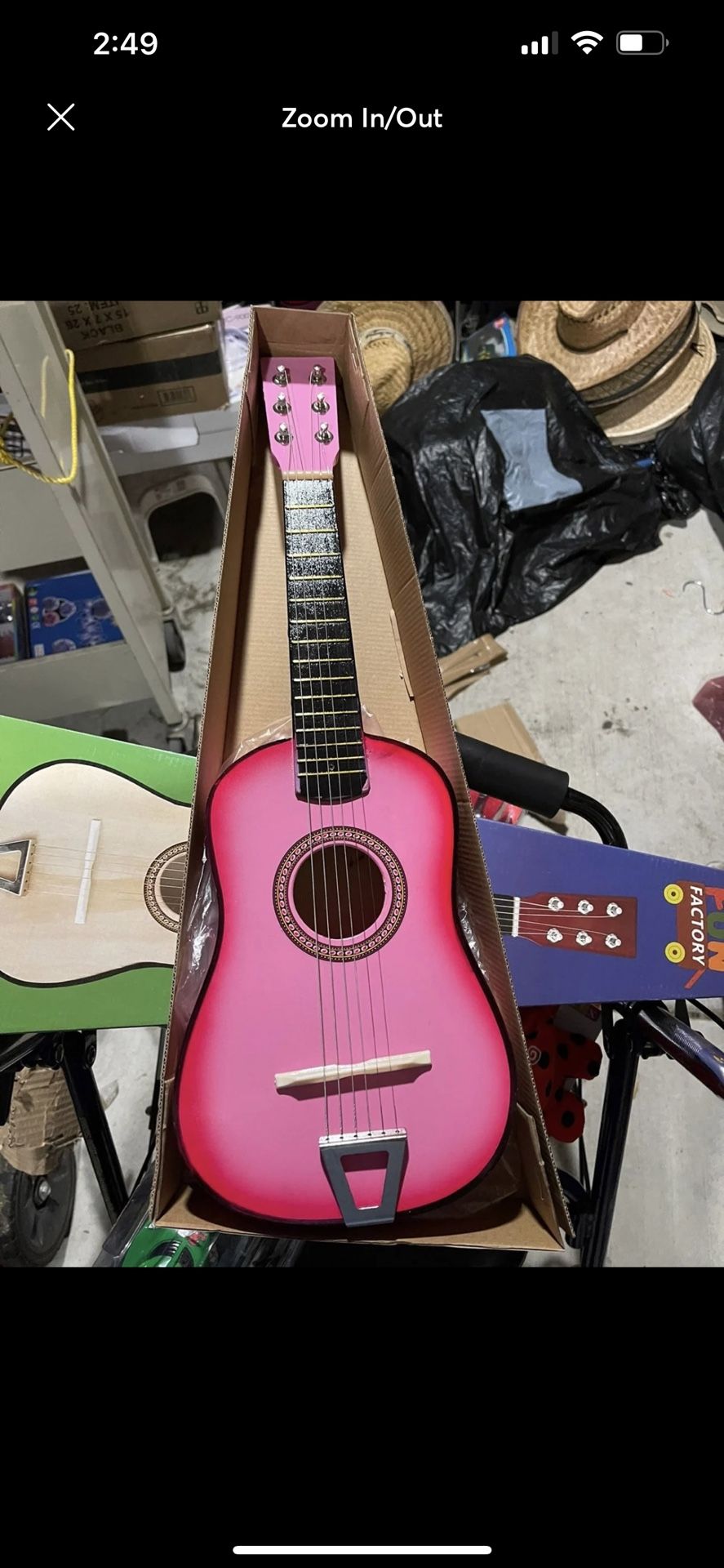 17 Dollars Each New Kids Guitar Toy Like 22 Inches Tall