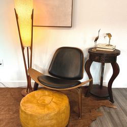STUNNING Hans J. Wegner Style Mid Century Shell Chair