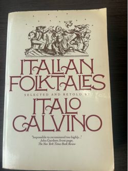 Italo Calvino Italian Folktales Paperback Pantheon Books 1981 Reprint Series