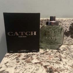 Catch For Men Eau de Parfum Spray 3.4 fl oz Regular Size Masculine Fragrance