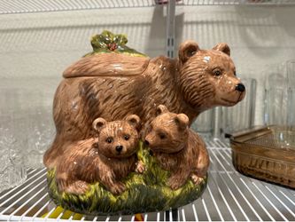 Bear Family Cookie Jar