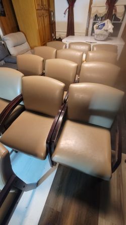 Beautiful waiting room chairs