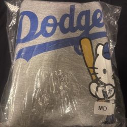 Hello Kitty dodger hoodie sz M