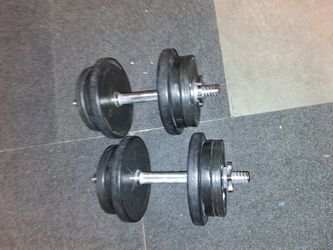 Adjustable Dumbbells Up to 40 lbs