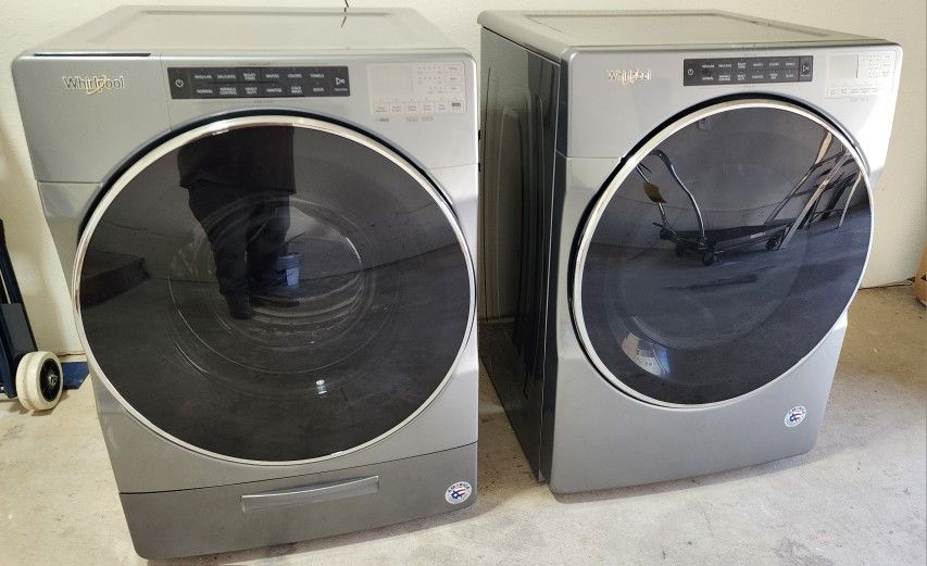 Whirlpool washer and dryer