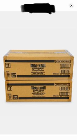 Dragon Ball SB01 and SB02 Booster Box Cases