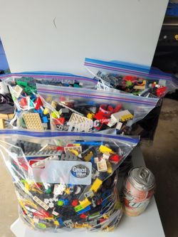 Gallon Bags of Legos
