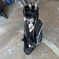 Golf Clubs And Bag