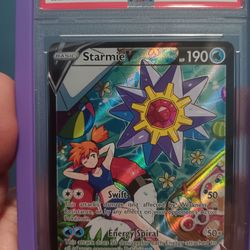 Pokemon starmie V astral radiance psa 9