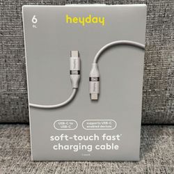 Brand New Heydey 6ft C To C CHARGING CABLE 