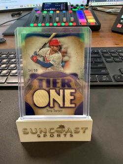 Trea Turner Tier One Jersey Patch