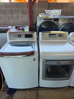 L.g washer and Gas dryer he efficiency